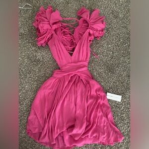 from mythclothing company, bright pink, size small